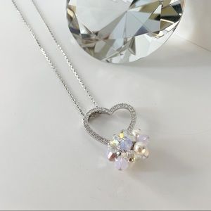Silver plated Stainless steel necklace &  pendant